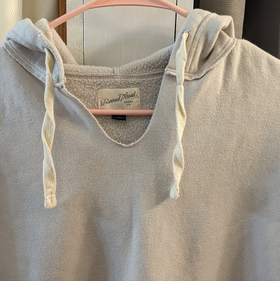 Universal thread, small, bone, ivory, beige hoodie - Picture 5 of 6